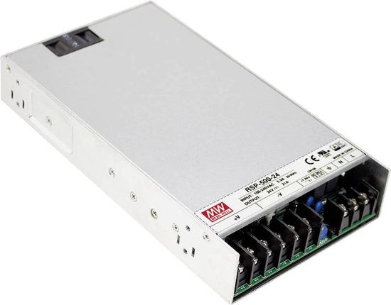 Module d'alimentation à découpage Mean Well RSP-500-27 27 VCC 18,6 A 502 W