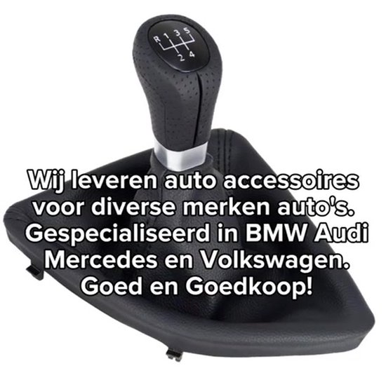 Pommeau de levier de vitesse BMW Argent avec Siècle des Lumières LED (BLANC) (6 vitesses) Pommeau de levier de vitesse BMW