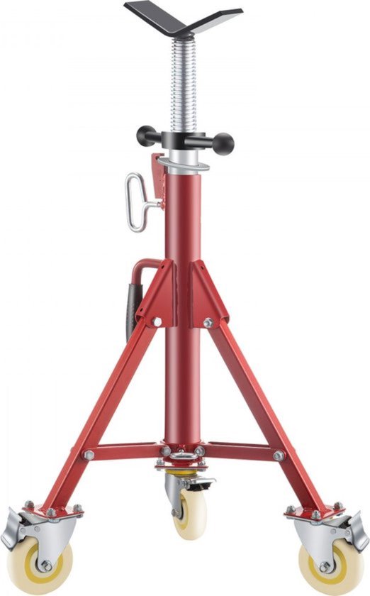Herrselsam Onderstelbok, 3T draagvermogen, in hoogte verstelbaar, 285-430 mm, onderstelbok, auto met zekering, steunbokken, voor auto's, caravans, campers, 4 paar