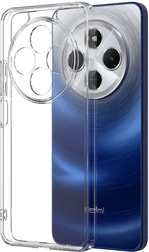 Coque fine transparente en TPU adaptée à Xiaomi Redmi 14C | Coque arrière | Poids léger | Très mince | Flexible | Doux | Transparent