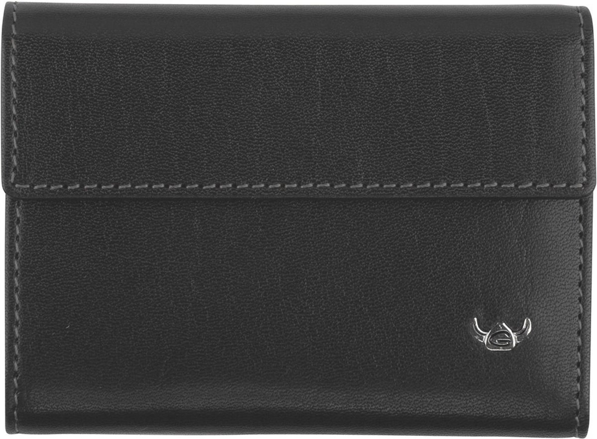 Golden Head Leren sleutelgeval portemonnee Colorado Schlüsseletui 5150 Schwarz zwart