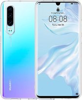 Huawei p30 hoesje siliconen case hoes hoesjes cover transparant