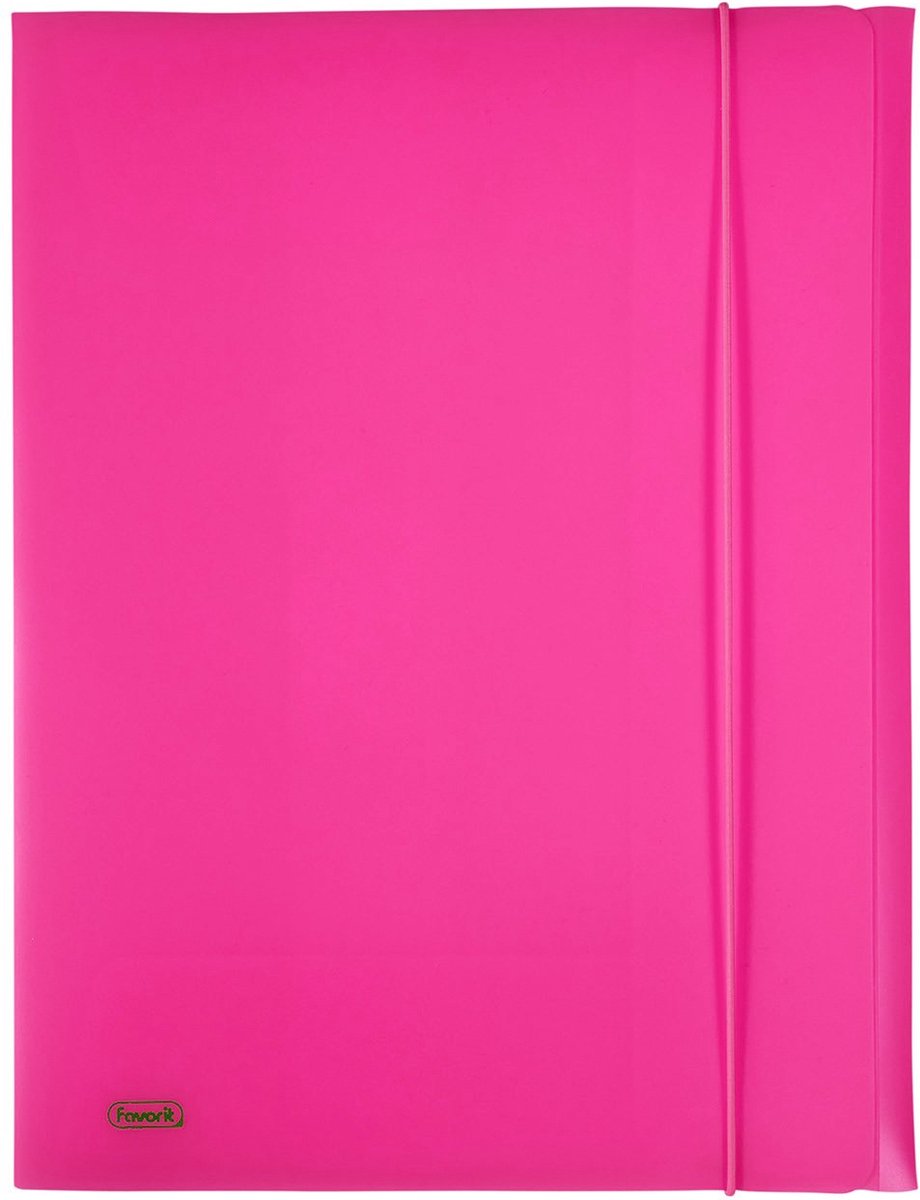 Favorit 400102284, A4, Polypropyleen (PP), Fuchsia, Portret, 250 mm, 345 mm