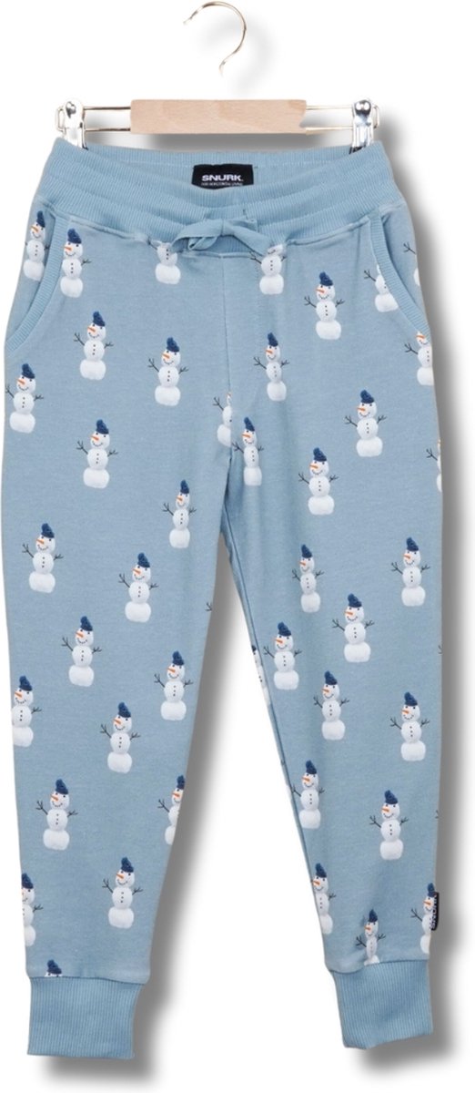 SNURK sweat pants kids Mr. Snowman maat 116