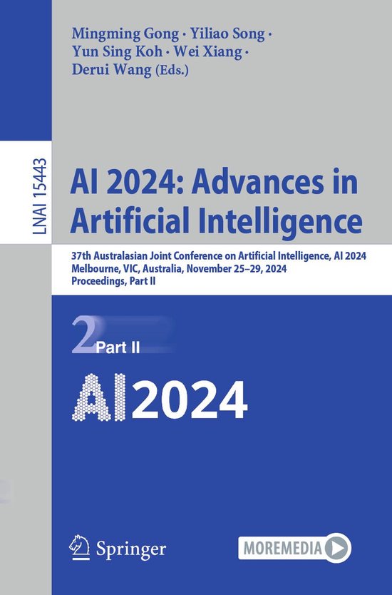 Springer Nature Proceedings Computer Science 2 - AI 2024: Ad ... - cover