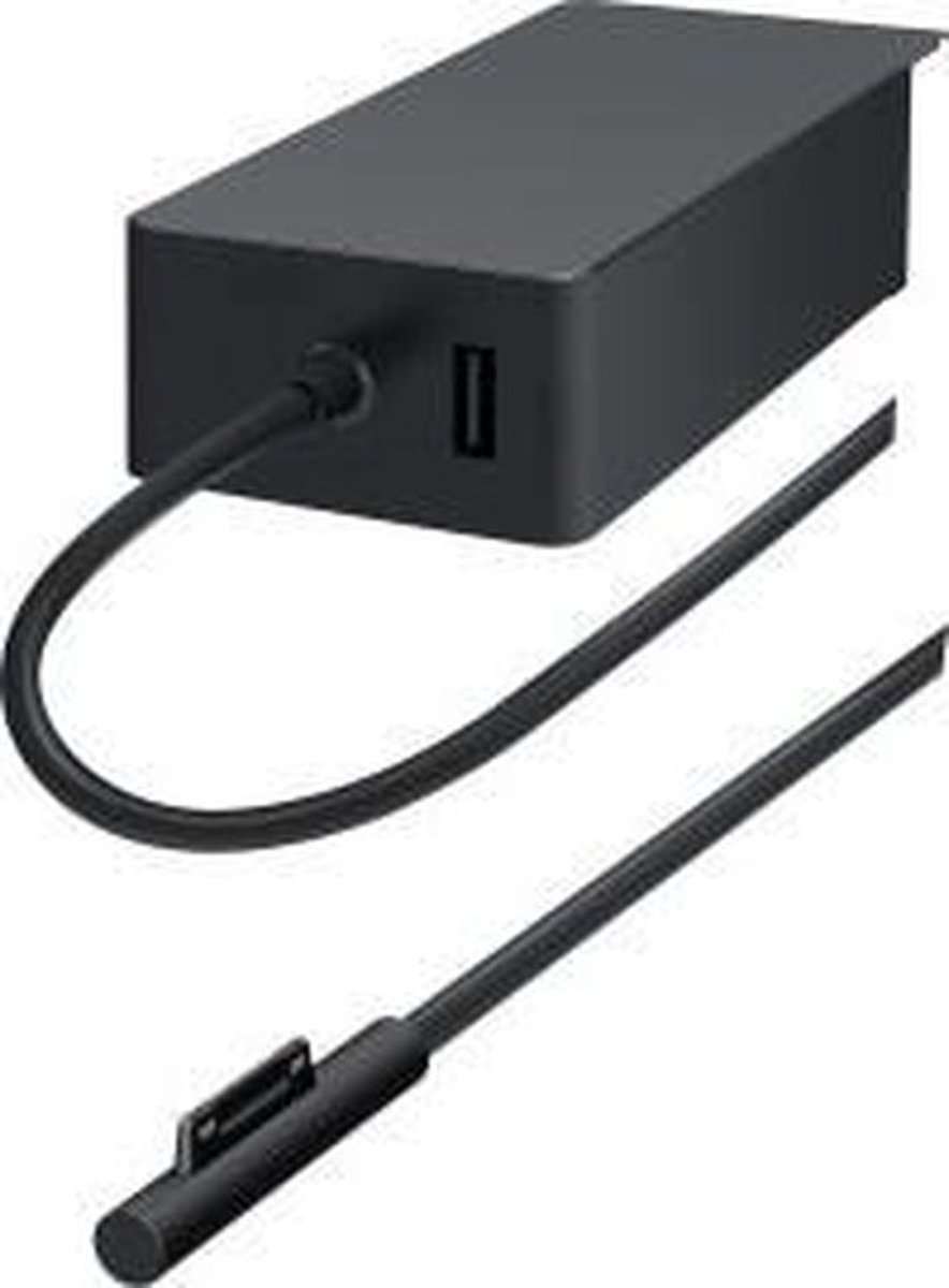 Microsoft Surface 44W Power Supply netvoeding & inverter Binnen Zwart