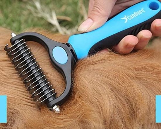 Hondenborstel FURminator voor een Gezonde Glanzende Vacht | Honden Katten en Konijnen | Hollandse Australische Herder Duitse Dog | XXL Discounter