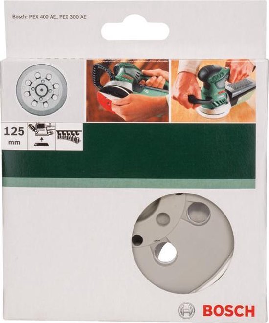 Disque De Ponçage 125mm 16 Trous Pour Ponceuse Orbitale Bosch GEX 125-1 AE, PEX 2...
