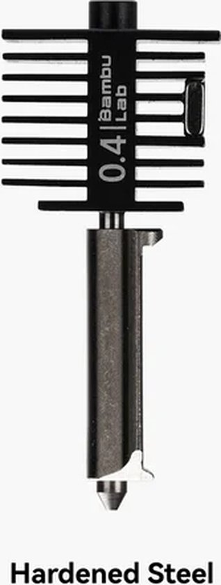 Bambu Lab 0.4mm Hotend Assemblage met Gehard Staal Nozzle - A1 Series