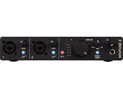 Arturia MiniFuse 2 Black – USB audio interface, zwart