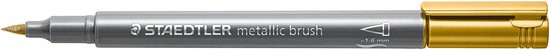 Staedtler Stylo pinceau métallisé 8321, set de 7 couleurs