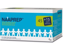 Naaprep® Amp. (45+15)X5ml Fysiologisch Water Voor Hygiëne Bij Baby’s En Kinderen