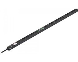 APC EPDU1232SMBO - Switched & Metered-by-Outlet PDU, 0U, 32A, 400V, (18x)C13 & (6x)C19, IEC60309 32A 3Fase stekker