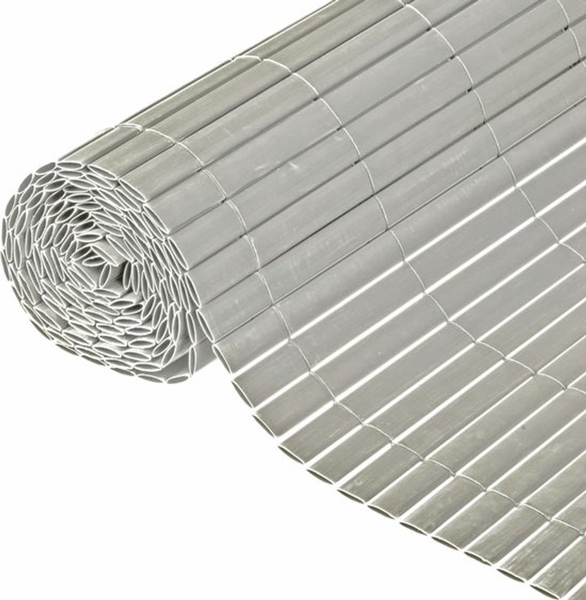 Nature - Tuinscherm - dubbelzijdig - 1 x 3m - PVC - groen - zeer goede afscherming