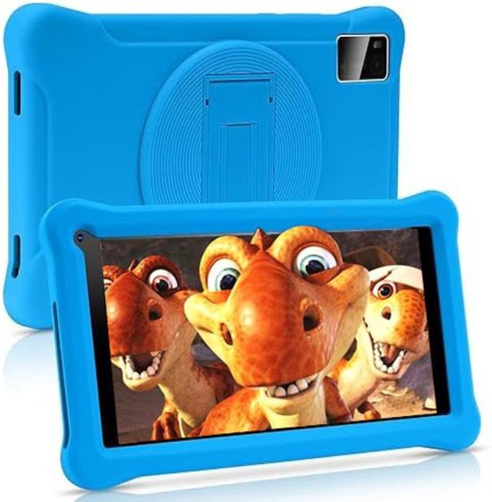 MKSS® Kindertablet Vanaf 3 Jaar - Tablet Kinderen - Kinderspeelgoed - Blauw