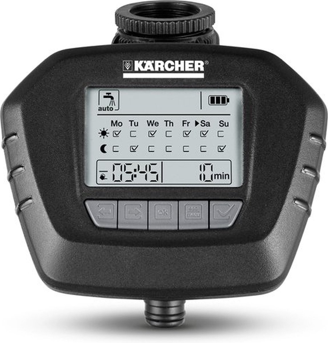 Kärcher WT5 Watertimer - batterij - vier modi
