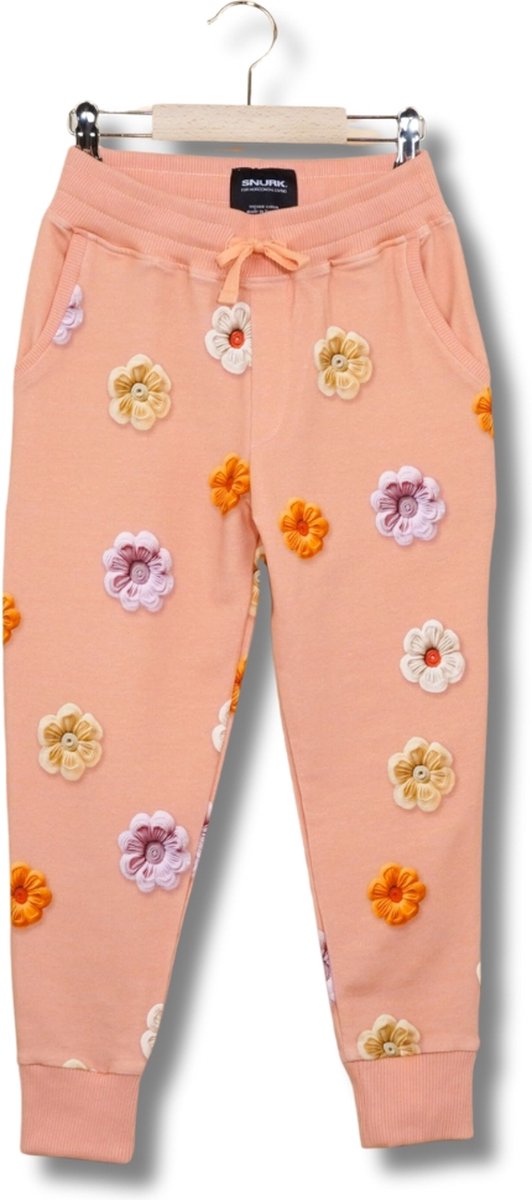 SNURK sweat pants kids Flower Power maat 116