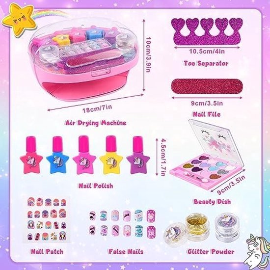 Mivida - Nagelstudio Kinderen - met Nageldroger - Inclusief