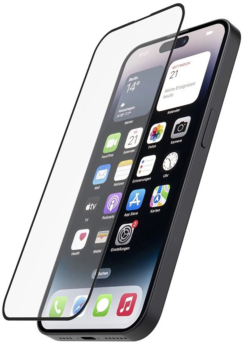 Hama 3D Beschermglas geschikt voor Apple iPhone 14 Pro Max