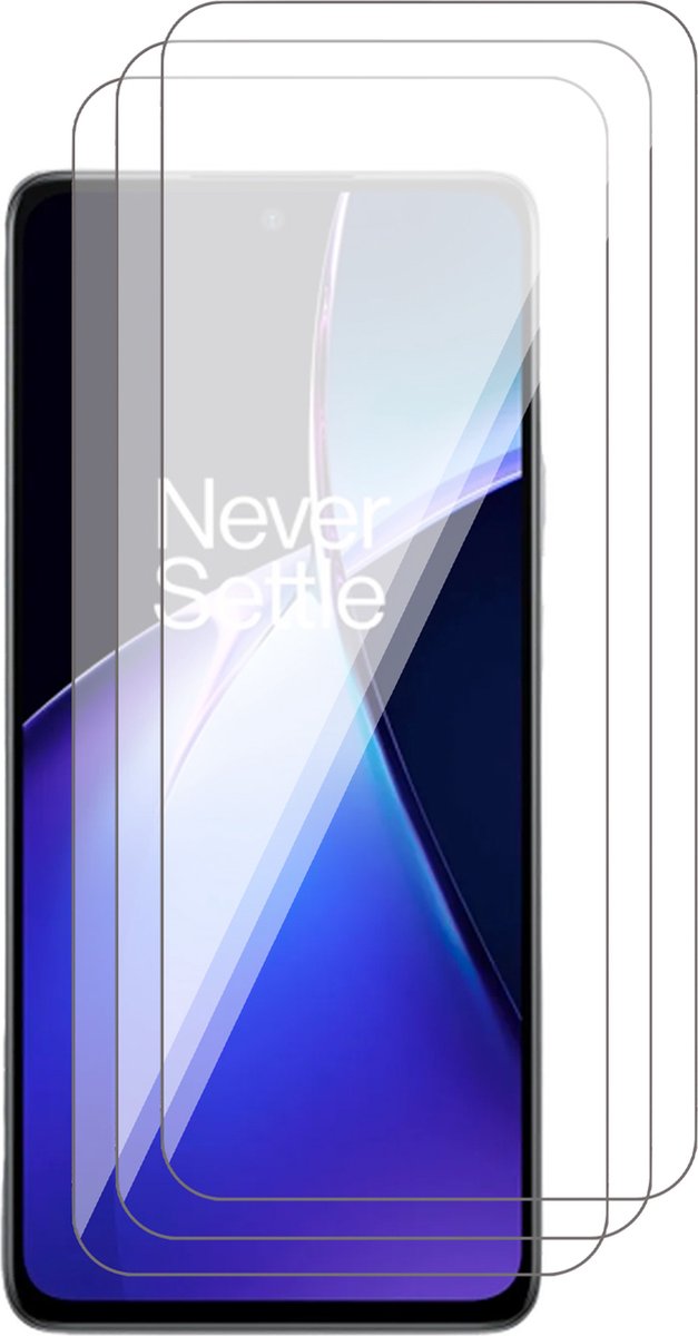 Screenprotector geschikt voor OnePlus Nord CE 4 Lite - 3x Glas Screen Protector