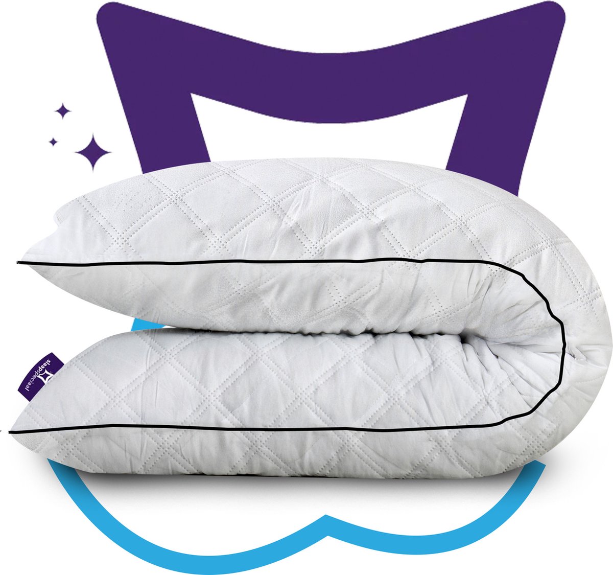 Goedkoopste Slaapspeciaal Ergonomische Body Pillow – Zwangerschapskussen, Zijslaperkussen & Voedingskussen met wasbare hoes – 40x145 cm