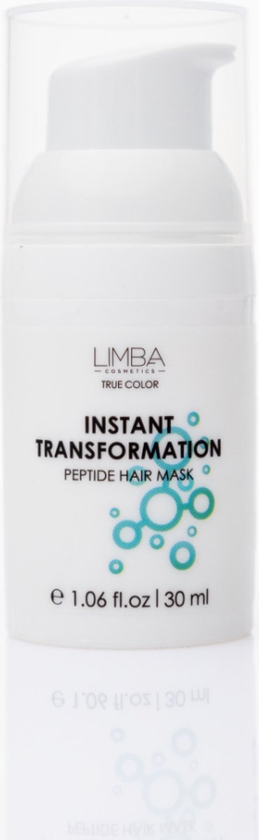 Limba Cosmetics – Instant Transformation Express Reconstruction Peptide Hair Mask – 30 ml