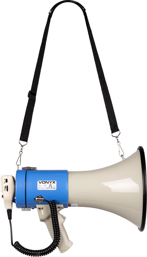 Op is op - LTC MEGA20W - 20W Megafoon met Sirene en Recorder | DJ