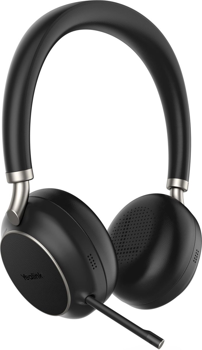 Yealink BH76 MS Teams - Headset - Bluetooth - USB-A - Zwart