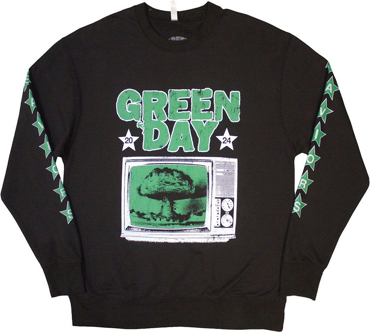 Green Day - TV Explosion Sweater/trui - XL - Zwart