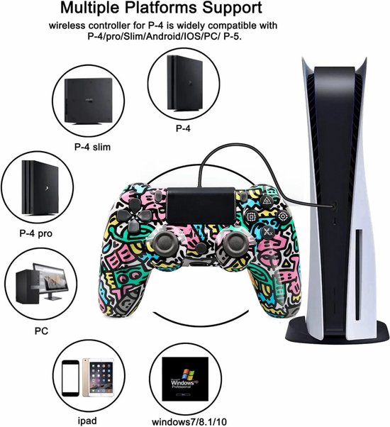 EasySMX X15 draadloze pc-controller met Hall-triggers, Hall-joysticks, verbeterde Bluetooth