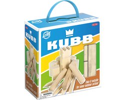 Tactic Kubb – Actiespel – Origineel Zweeds Werpspel In Handige Draagbare Doos – Duurzaam Grenenhout