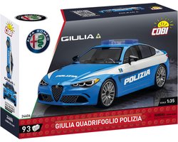 COBI 24606 Alfa Romeo Giulia Quadrifoglio Polizia