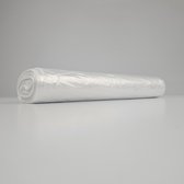 Transparante Vuilniszakken 120 Liter | 100 Zakken | Gerecycled LDPE | T25 | 70x110 cm