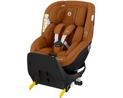 Maxi-Cosi Mica Pro Eco i-Size Autostoeltje - 360° draaibaar - Gerecyclede stoffen - Authentic Cognac - Vanaf de geboorte tot ca. 4 jaar