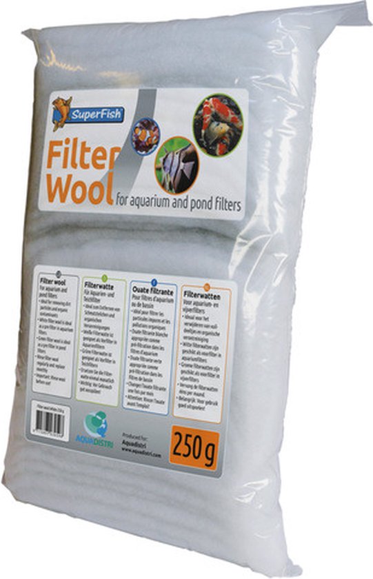 Laine filtrante Superfish blanc - 250 gr