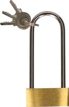 2 stuks stalen touw hangsloten met sleutels en zware hangsloten met lange beugel, flexibel kabelhangslot voor buiten en binnen, wielbak voor fiets, koffer, poort, gym, locker, draad