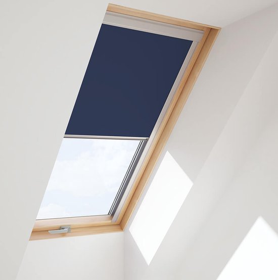 Store enrouleur occultant RoofLITE adapté à VELUX Skylight C04, Blauw