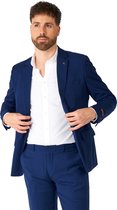 OppoSuits Daily Dark Blue - Costume décontracté pour homme - Blauw Marine - Taille EU 60
