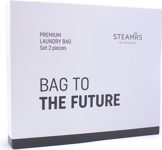 Set de Sacs à linge de Luxe STEAMRS - 2 pièces (M et L) - Filet à linge durable pour Tissus délicats et Lingerie - Lavable en machine
