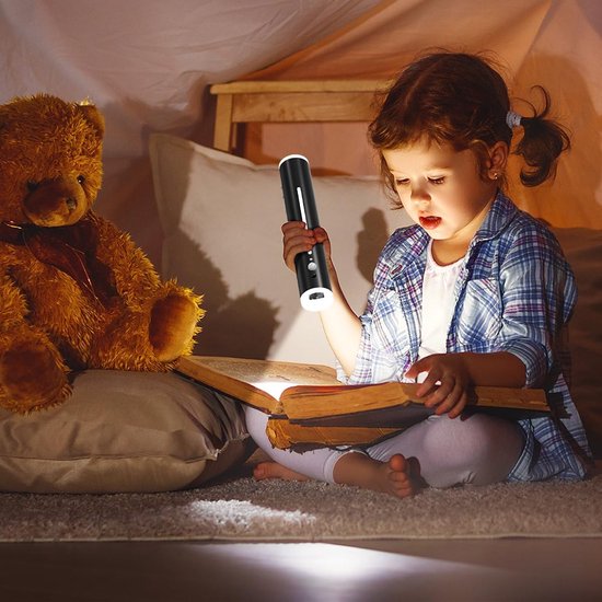 mokebo® LED Tafellamp draadloos, Batterijlamp oplaadbar en dimbar 'Der