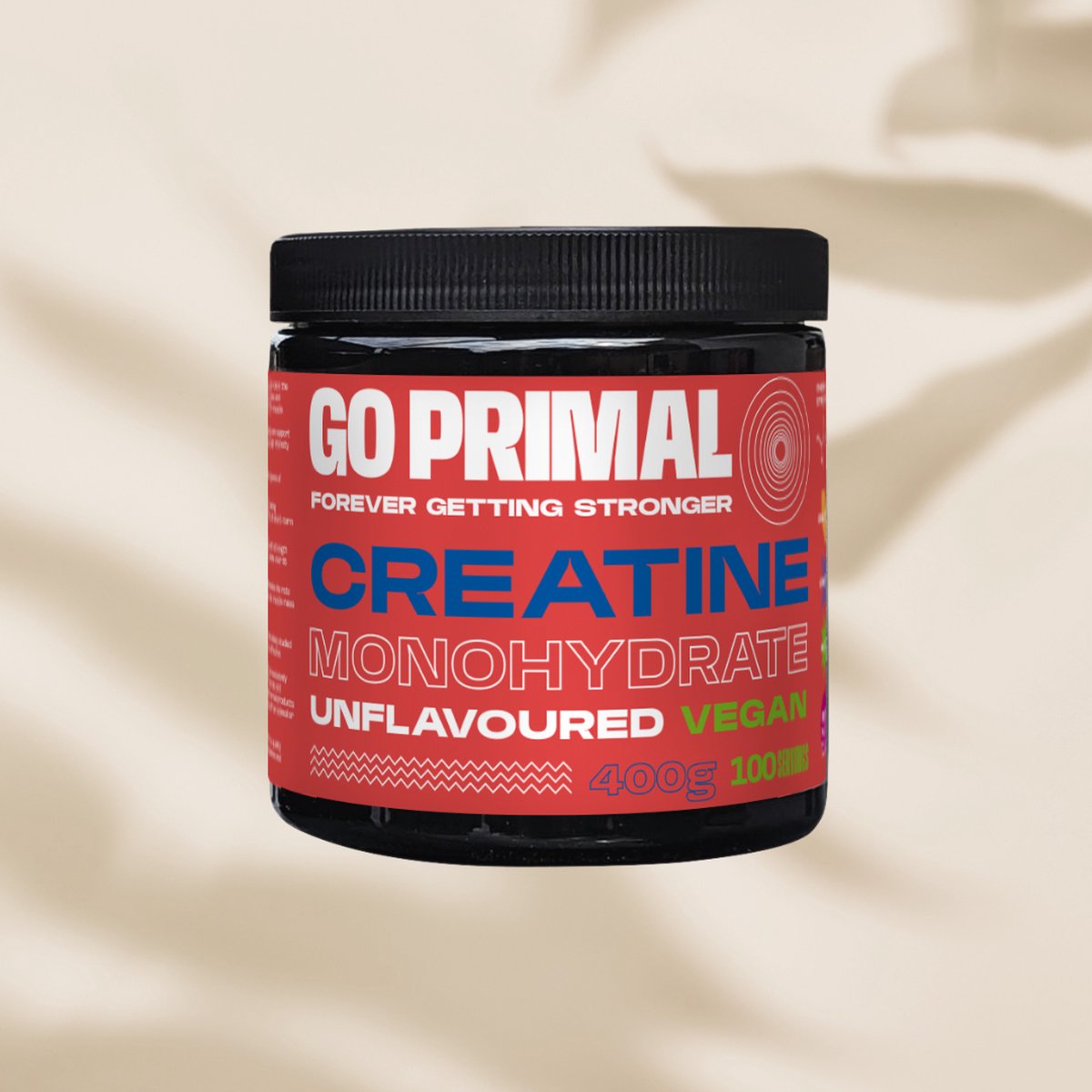 Goedkoopste Puur Creatine Monohydraat Poeder Niet-gearomatiseerde spierversterker en prestatieverbetermiddel | WelleVita | GoPrimal