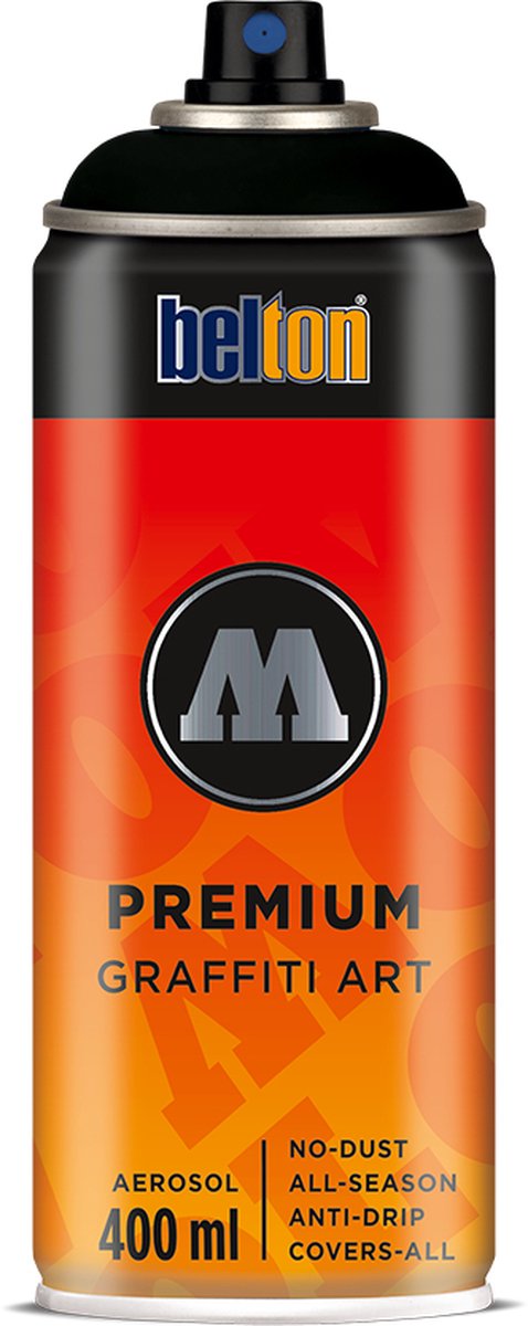 Molotow - Belton Premium 400ml Spray Can Deep Black