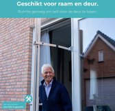 Kierr® Flex 300 - Deurvastzetter - Zonder Boren En Schroeven - Ideaal Voor Dieren - Windhaak - Deurstopper, Deurbevestiging - Uitzetter - Kunststof - Zonder Boren en Schroeven