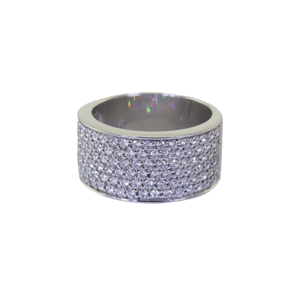 Behave - Ring - 925 sterling zilver - 11 mm breed - 19mm doorsnede