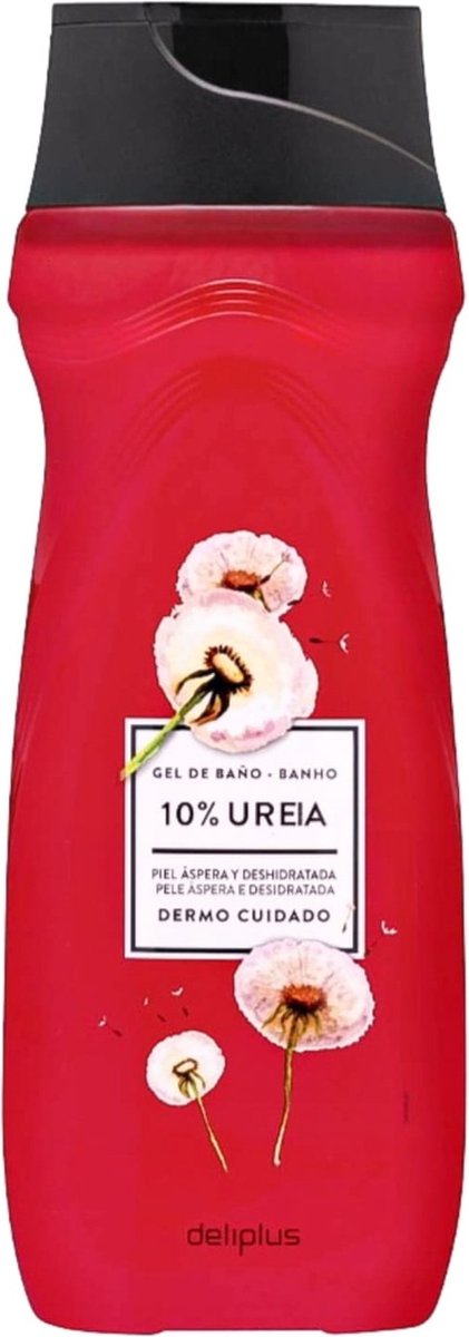 Goedkoopste Deliplus | Bad- en douchegel | Met hoog gehalte ureum | Reparerend en hydraterend | Gel de Baño 10 Ureia | Bijzonder geschikt voor de droge huid | Uit Spanje | 500ml
