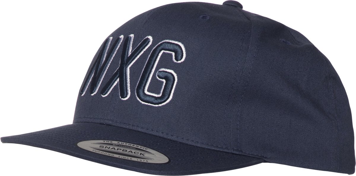 Protest Nxg Nagiri – Pet Unisex – Snapback – Borduursel – Verstelbare sluiting Blauw