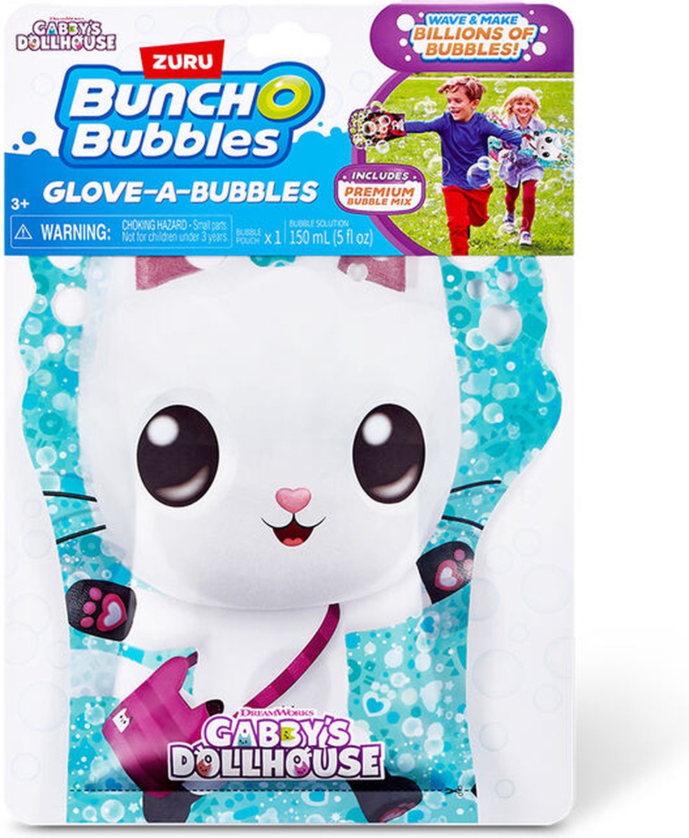 Gabby's Dollhouse - Glove-A-Bubbles - Handschoen Bellenbaas