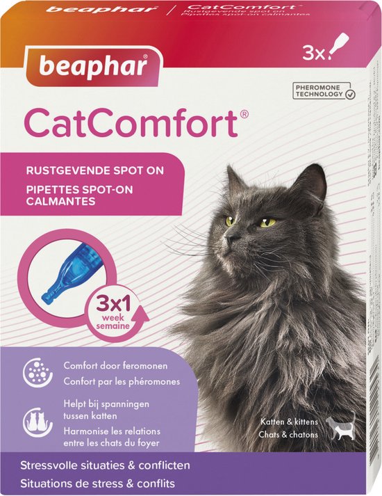 Beaphar Catcomfort Spot On - Anti stressmiddel -