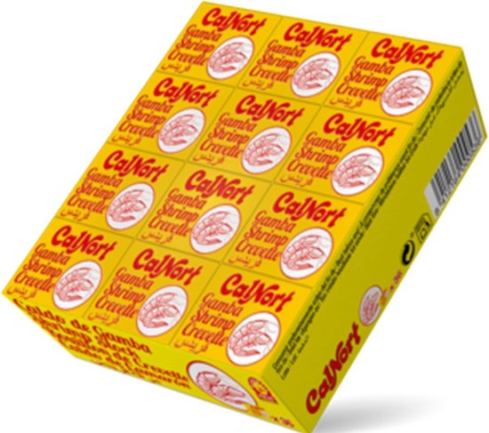 CalNort | 4 x 36 Garnalenbouillon blokjes a 10 gram | Garnaal, Shrimp | Halal, Glutenvrij | Multipack | EU product