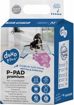 duvoplus P-Pad Premium Geurcontrole - Puppy Training Pads - Plasmatten Hond - Geurcontrole & Lekvrij - L 45x60cm - 30 Stuks